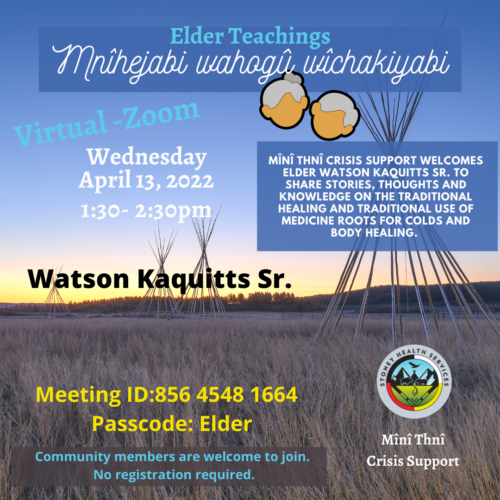 Elders Teaching - Natural Healing and Medications