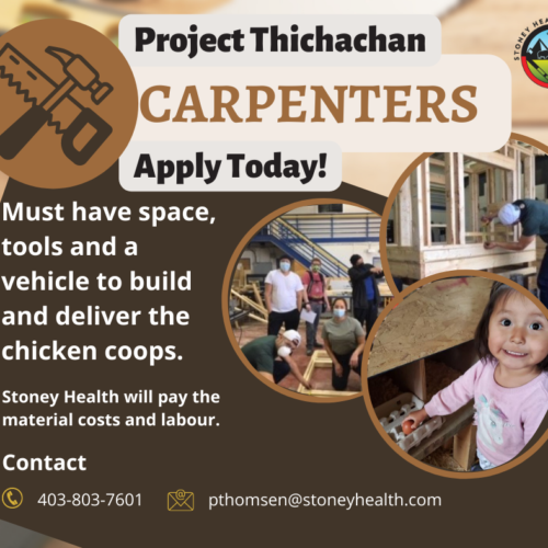 Carpenters needed. Apply today for Project Thichachan building project